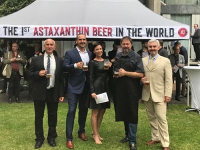 První pivo s Astaxanthinem
